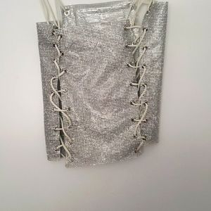 Crystal Rhinestone Skirt